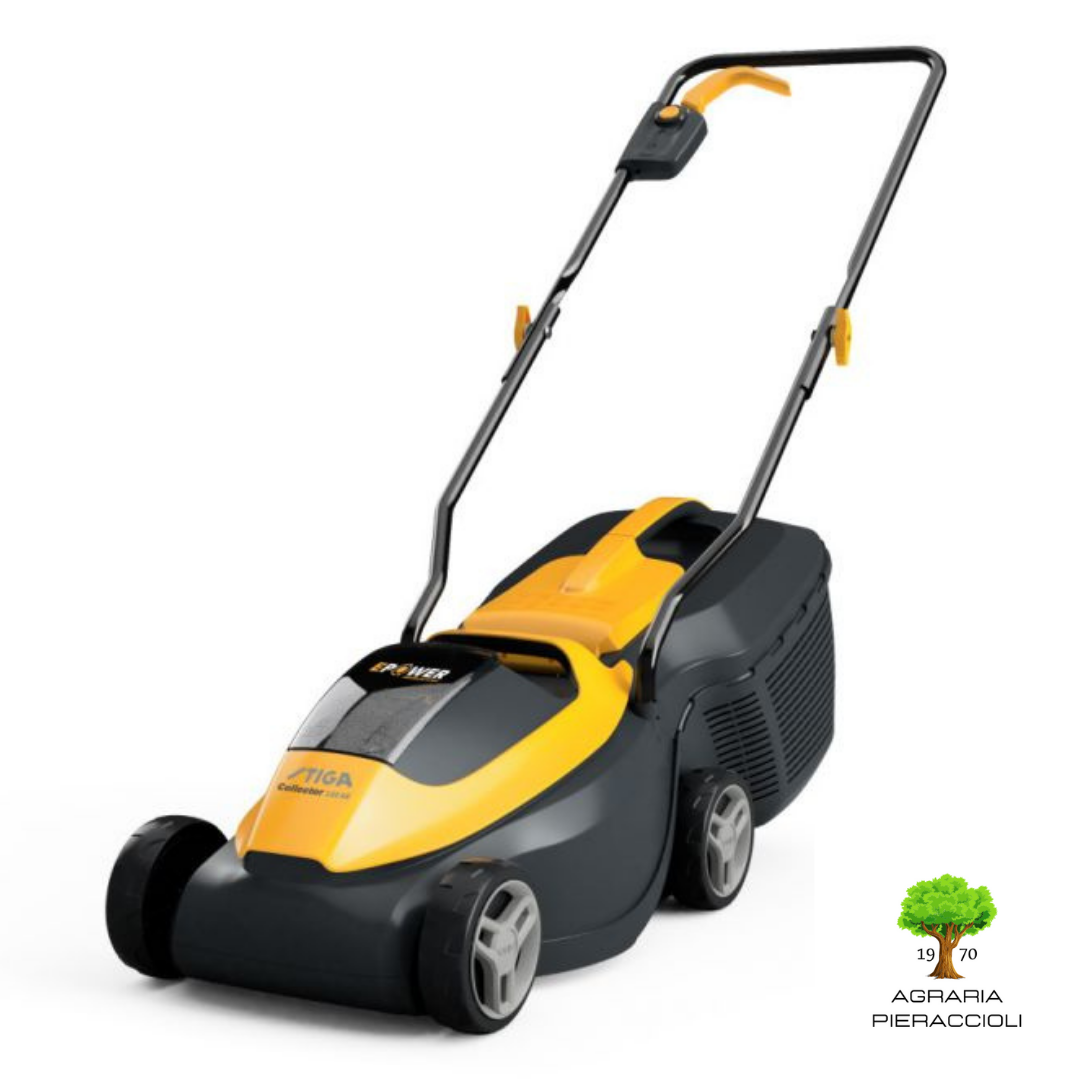 TOSAERBA STIGA COLLECTOR 132 AE KIT BATTERIA 4Ah + CARICATORE INCLUSI - A SPINTA0