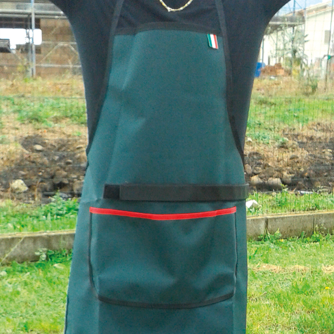 GREMBIULE PROFESSIONALE DECESPUGLIATORE GIARDINAGGIO IN TESSUTO E PVC NICART1