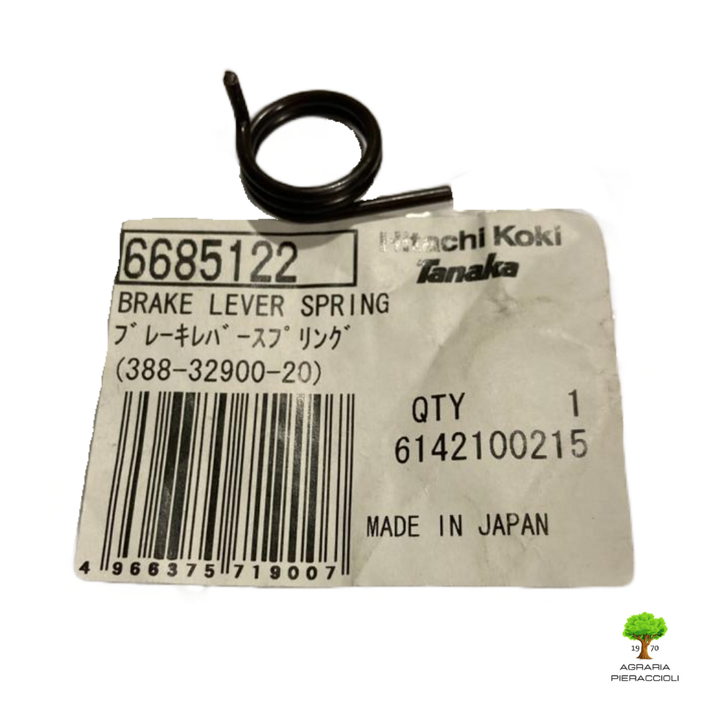 MOLLA FRENO CATENA  MOTOSEGA HITACHI CS25EC CS30EG CS35EH TANAKA TCS 2801-33 ECS1