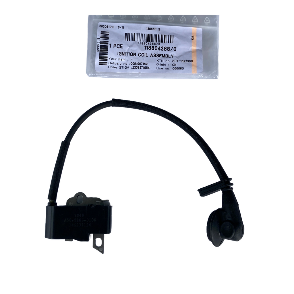 STIGA BOBINA ELETTRONICA ORIGINALE MOTOSEGA SP466 SP526 CS750 CS755 OM 410 MF1