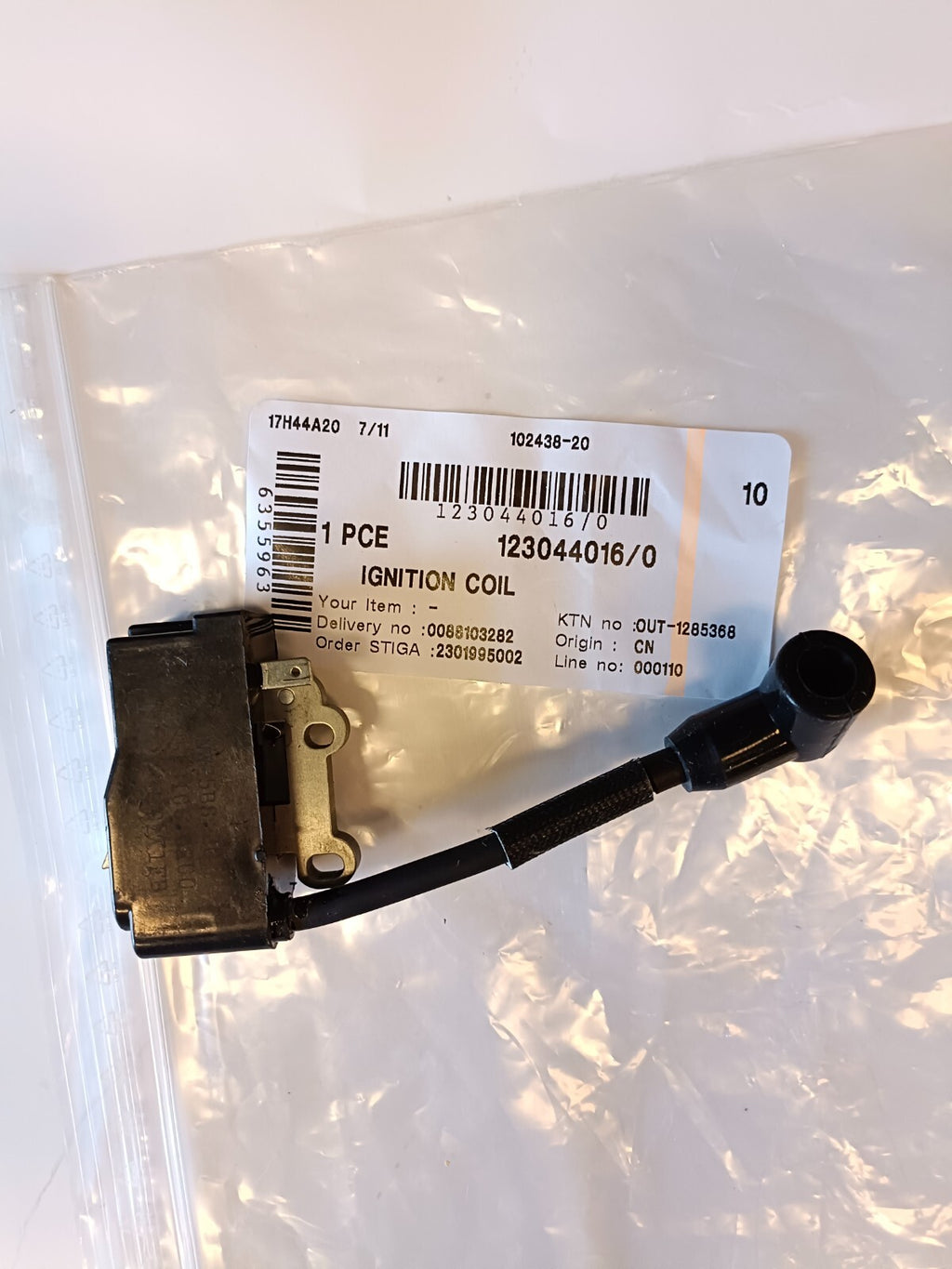 BOBINA ELETTRONICA STIGA ALPINA TAGLIASIEP H60 HTJ-SHJ-XHJ550 MHJ2424 SHP60 HS554