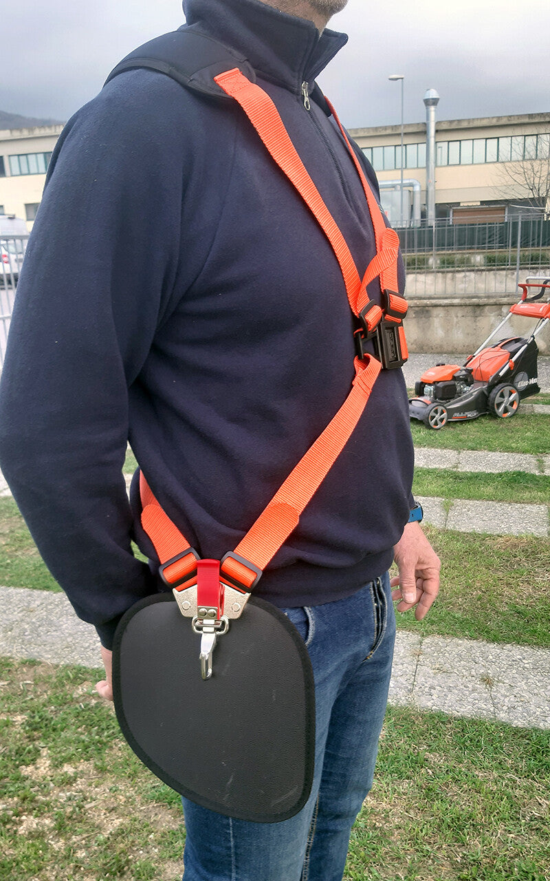 CINGHIAGGIO PROFESSIONALE PER DECESPUGLIATORE NICART - DOPPIA SPALLA3