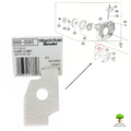 FILTRO ARIA ORIGINALE HITACHI 6690065 MOTOSEGA CS25EC S/SC TANAKA TCS 2801 S/SC0