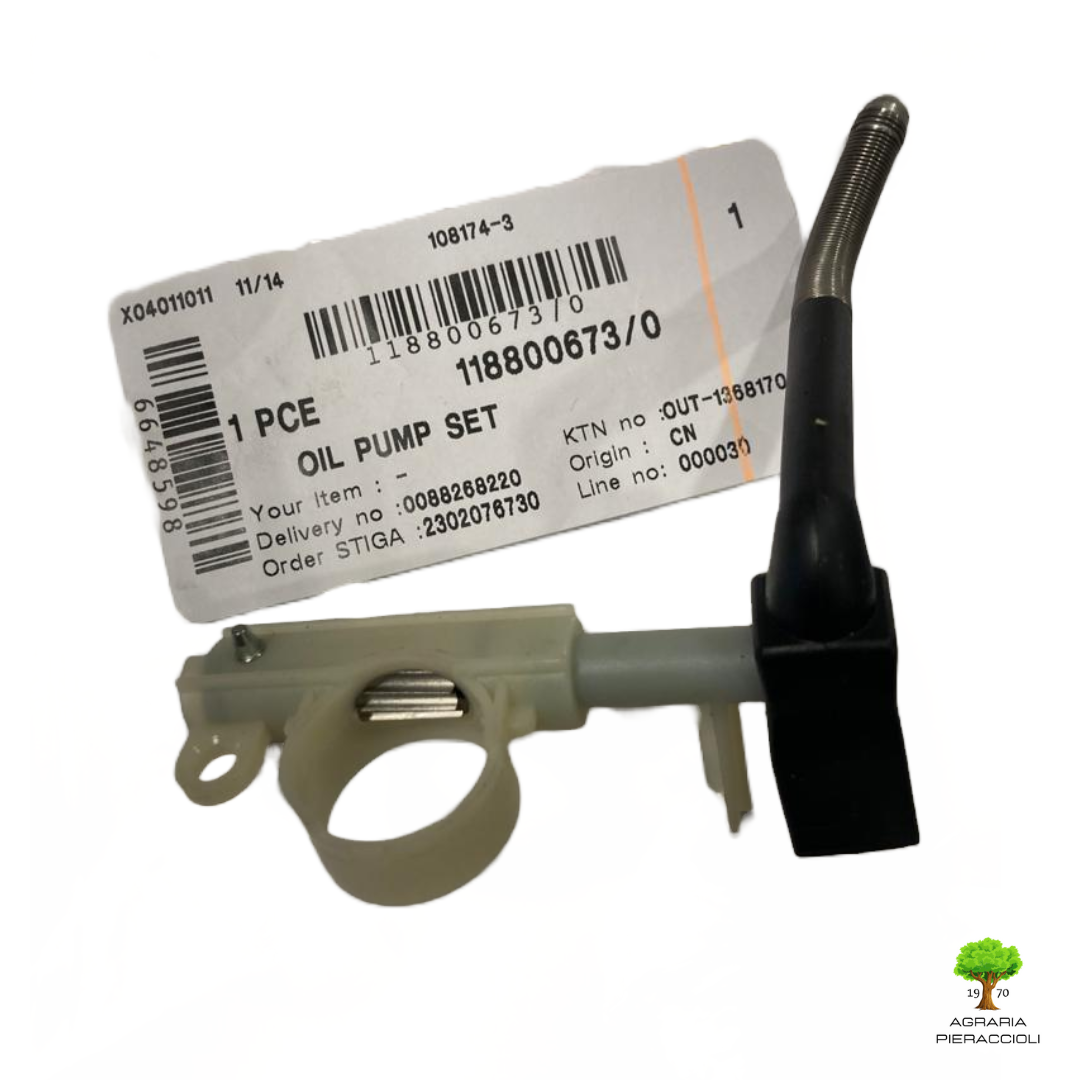 POMPA OLIO + V. S. FINE MOTOSEGA STIGA ALPINA P36-43 SP36-43 XC242 SOLO 635-6362