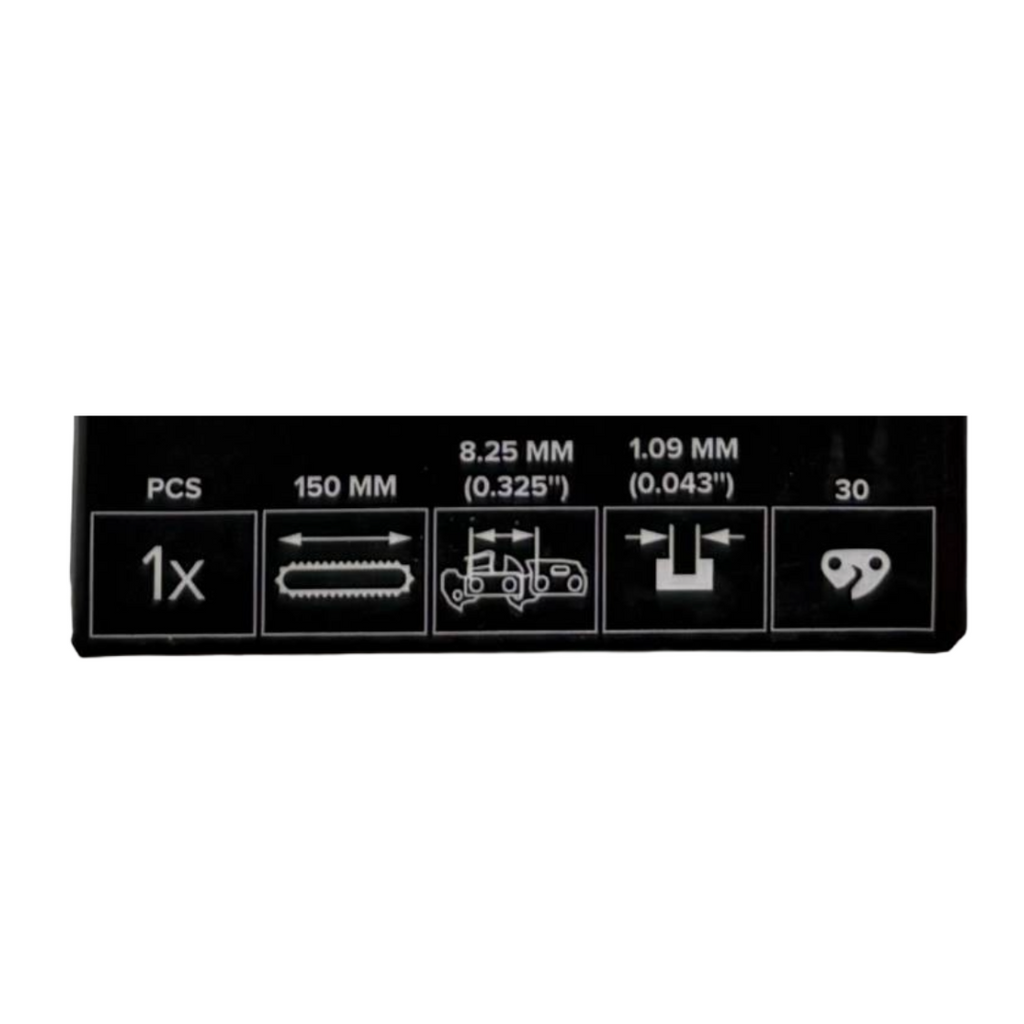 CRAMER CATENA  X MOTOSEGA POTATORE A BATTERIA 48MCSX  30 MAGLIE  325" 1,1mm2