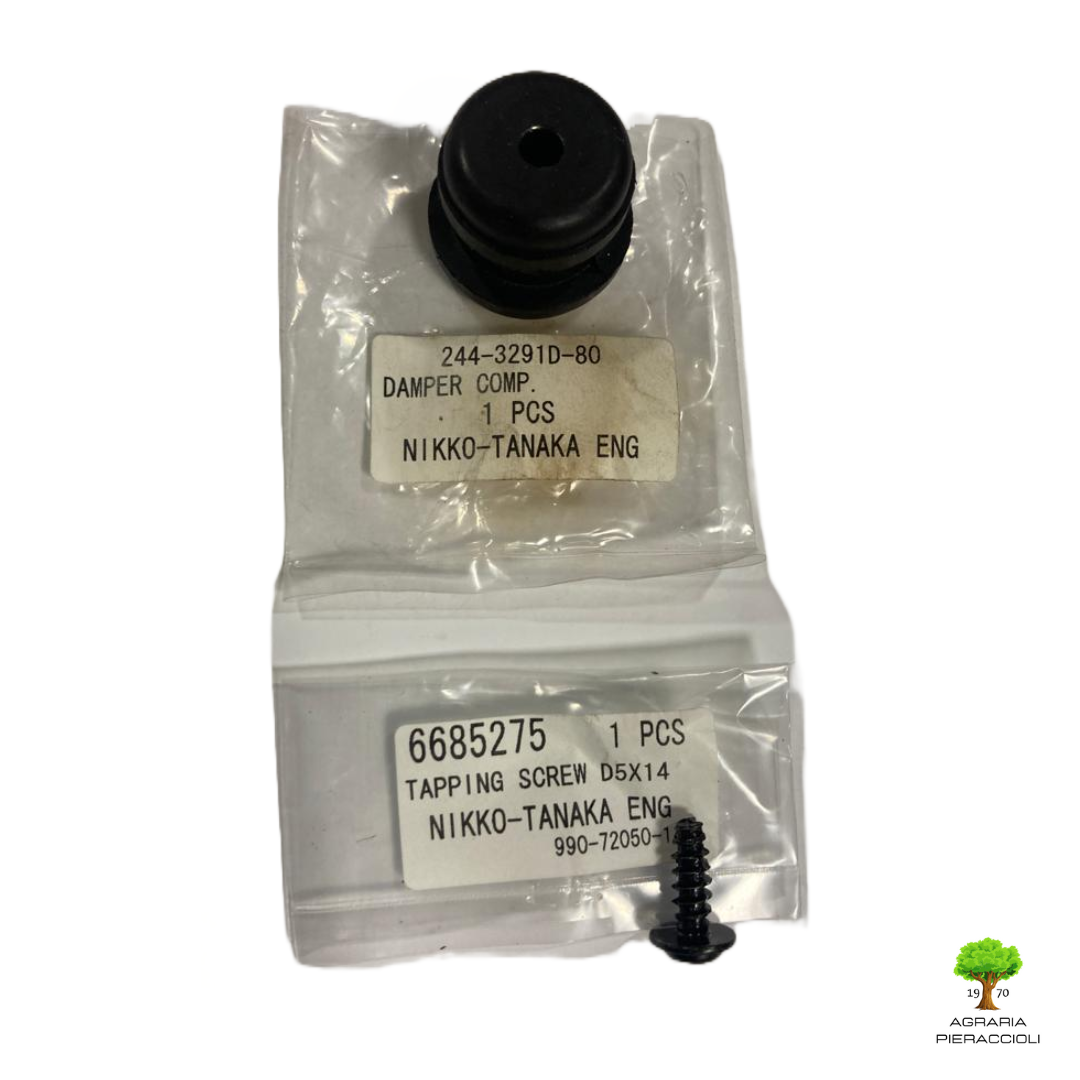 AMMORTIZZATORE + VITE ORIGINALI PER MOTOSEGA HITACHI CS25EC TANAKA TCS28013