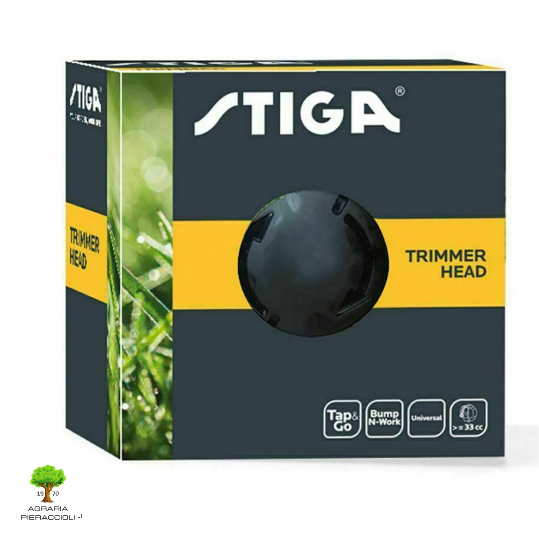 TESTINA BATTI E VAI STIGA 102mm RICARICA RAPIDA PER DECESPUGLIATORI SBC 500 7000