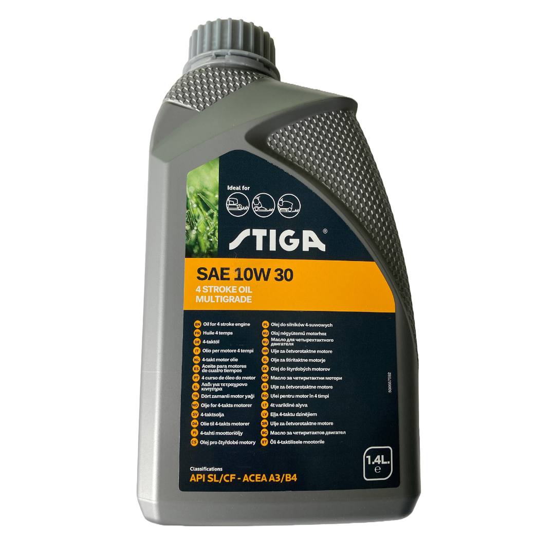 STIGA OLIO PER MOTORI 4 TEMPI BRIGGS & STRATTON LONCIN etc 1,4Lt SAE 10W-30 TOP1