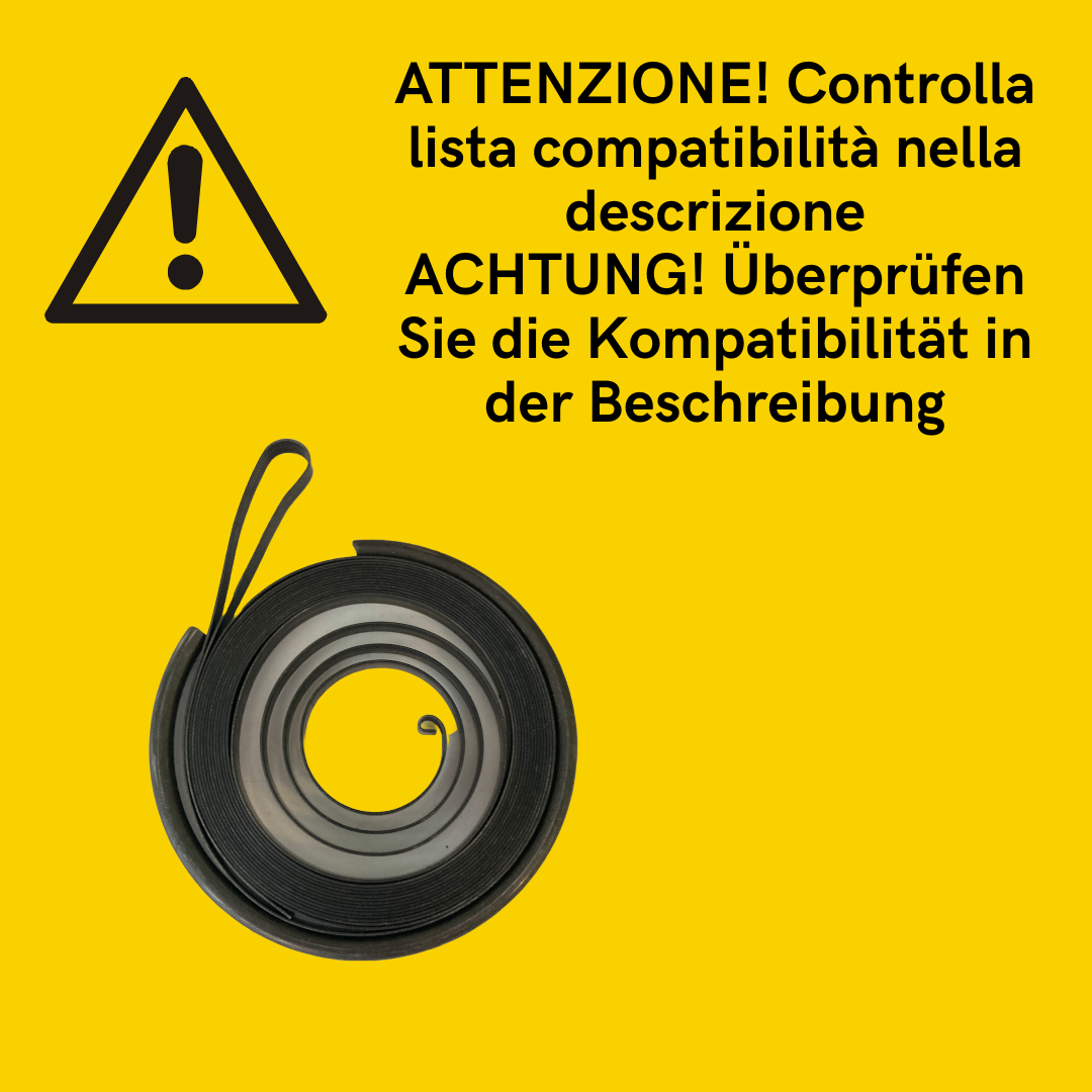 MOLLA AVVIAMENTO DECESPUGLIATORI MOTOSEGHE STIGA ALPINA CASTOR 46114802