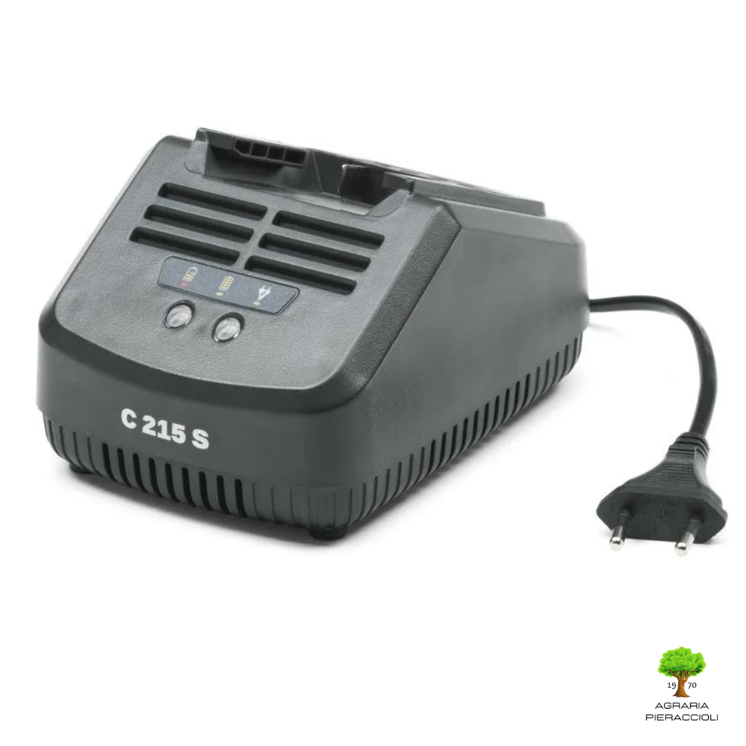 CARICABATTERIE STIGA C 215 S 20V PER SGT SAB SMT SHT 100 COLLECTOR 132 136 1401