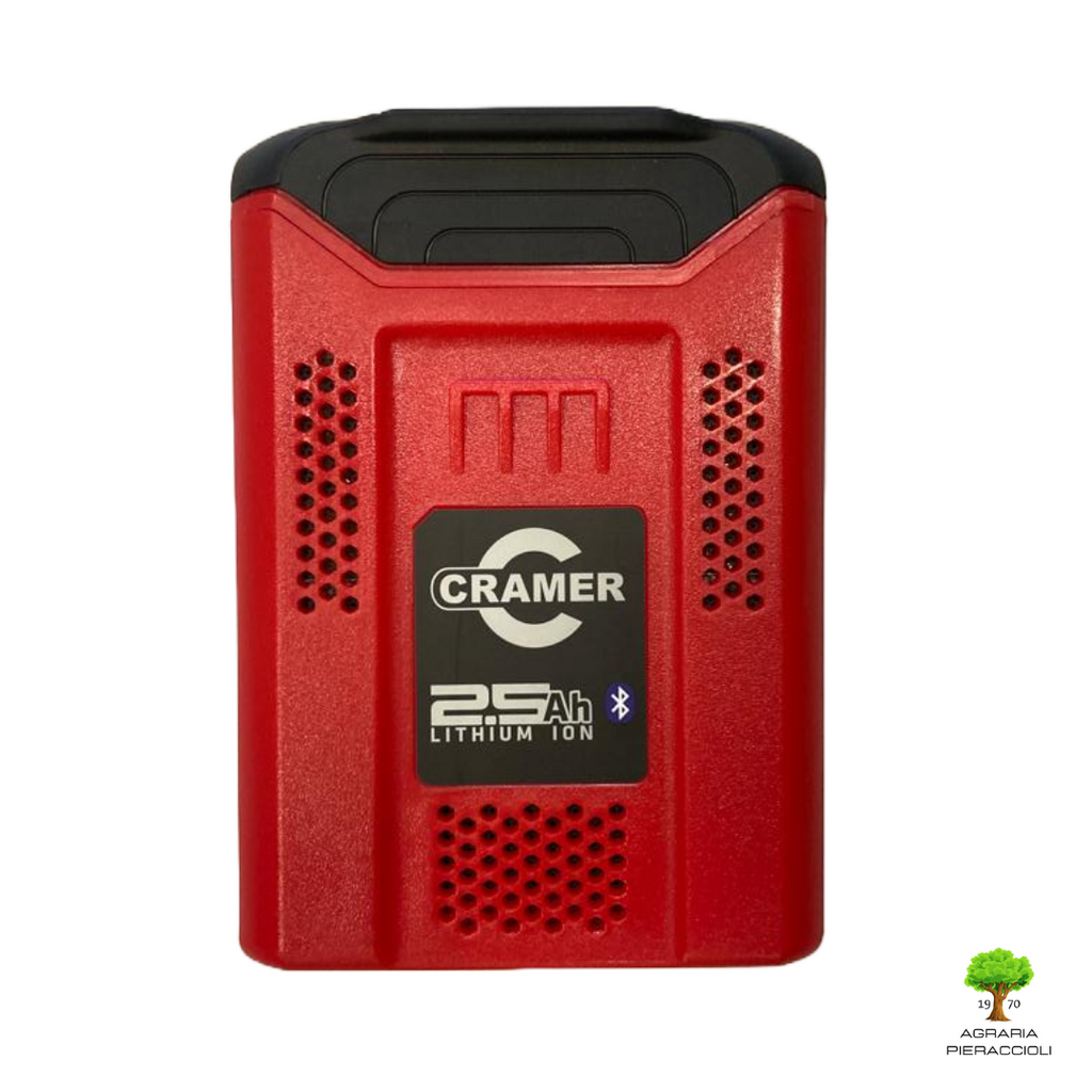 MOTOSEGA PROFESSIONALE 82V CRAMER 82TCS15 CON ZAINO E KIT BATTERIA 2,5Ah7