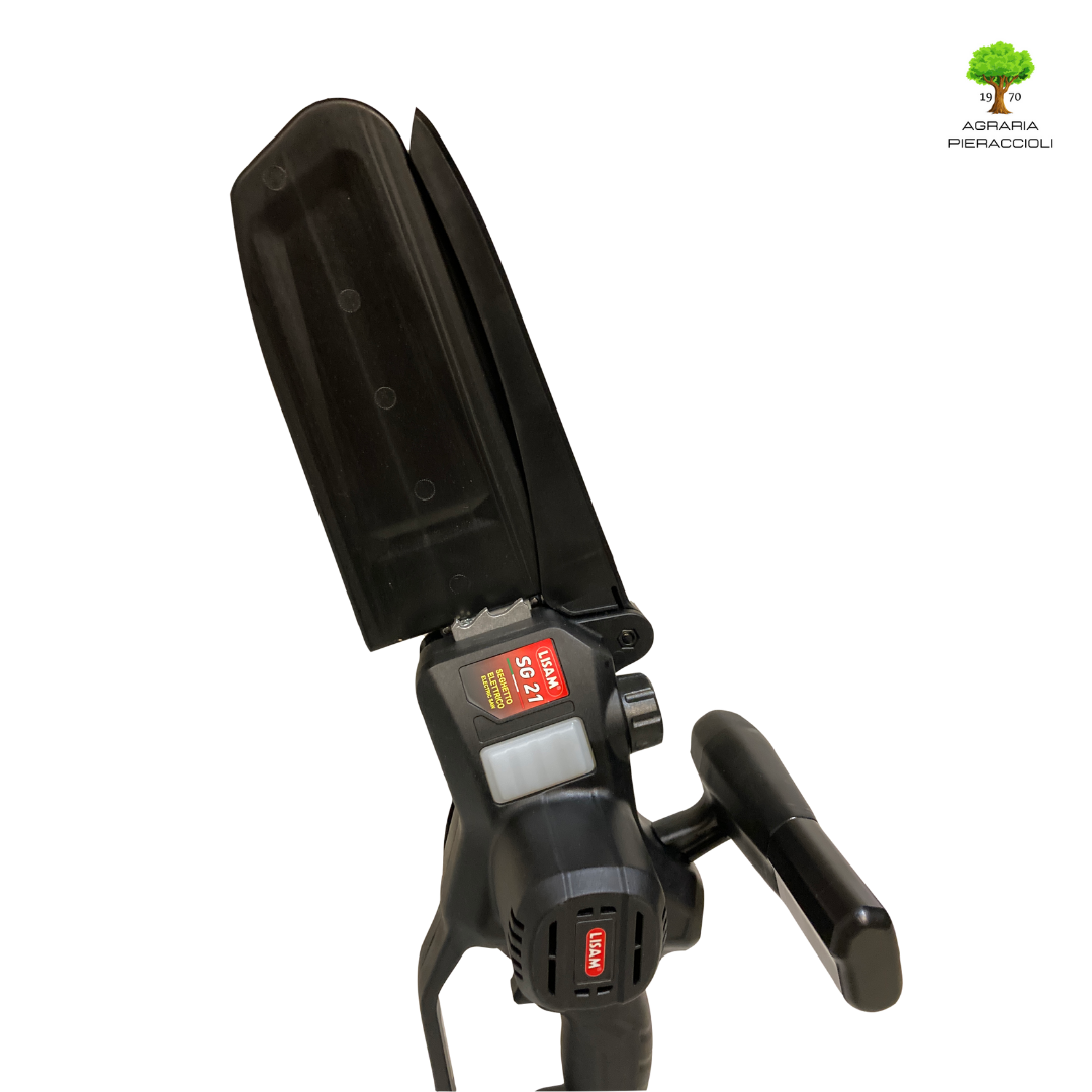 LISAM SG21  MOTOSEGA POTATORE SEGHETTO POTATURA  600W COMPLETA DI 2 BATTERIE 4Ah3