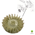 VENTOLA RICAMBIO ORIGINALE PER SOFFIATORE HITACHI RB24EAP   66983780