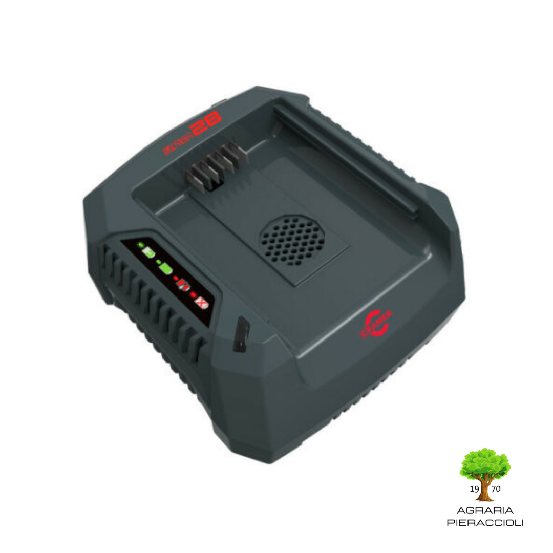 CARICABATTERIA 82V CRAMER GREENWORKS 82C1G 4Ah CON VENTOLA DI RAFFREDDAMENTO 0