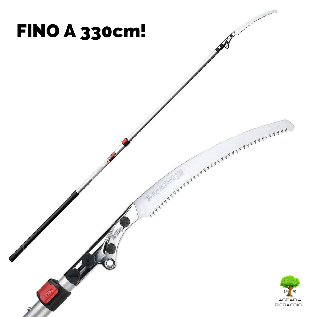SEGA SEGHETTO SILKY ZUBAT 1500-7.5 TELESCOPICO 200- 330cm LAMA 33 POTATURA JAPAN0