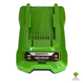 CARICABATTERIE CARICATORE BATTERIA 40V ORIGINALE GREENWORKS G40C 2Ah CRAMER0