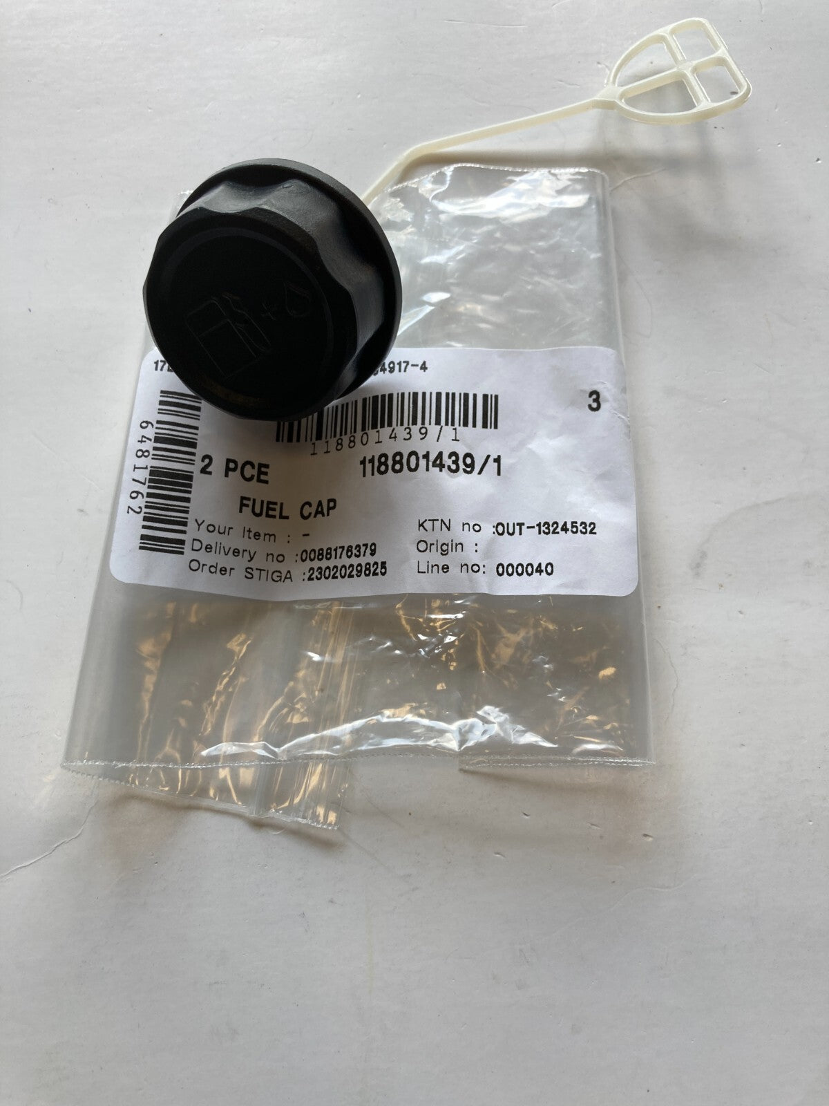 TAPPO SERBATOI TAGLIASIEPI STIGA CASTELGARDEN 118801439 XH60 SHP60 H60 AHT60 BHS1