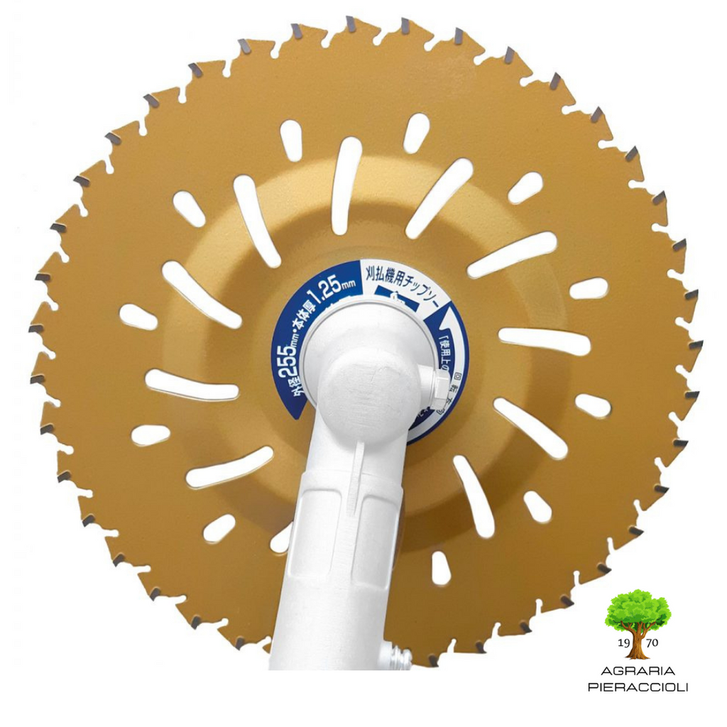 DISCO GOLDEN UNIVERSALE PER DECESPUGLIATORI CON 40 DENTI IN WIDIA  MADE IN JAPAN1