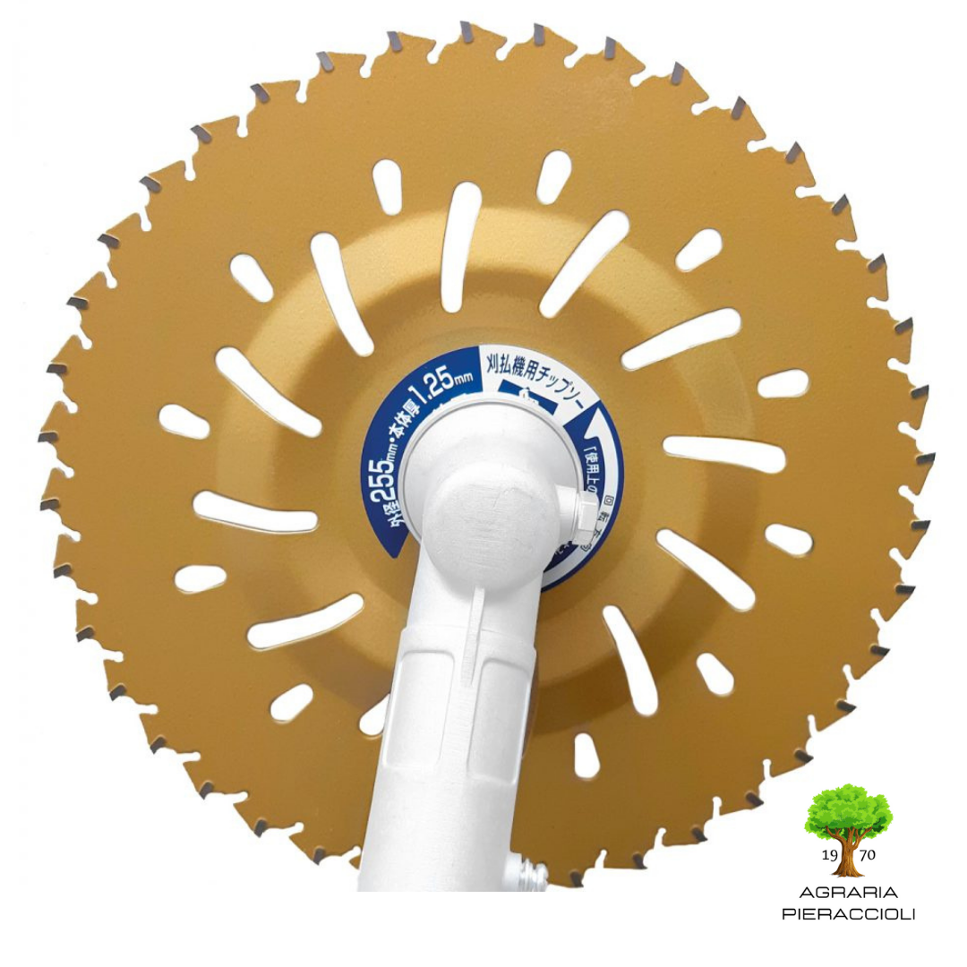 DISCO GOLDEN UNIVERSALE PER DECESPUGLIATORI CON 40 DENTI IN WIDIA  MADE IN JAPAN1