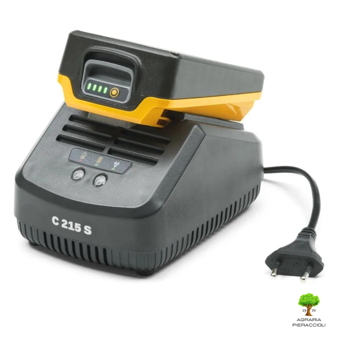 CARICABATTERIE STIGA C 215 S 20V PER SGT SAB SMT SHT 100 COLLECTOR 132 136 1400