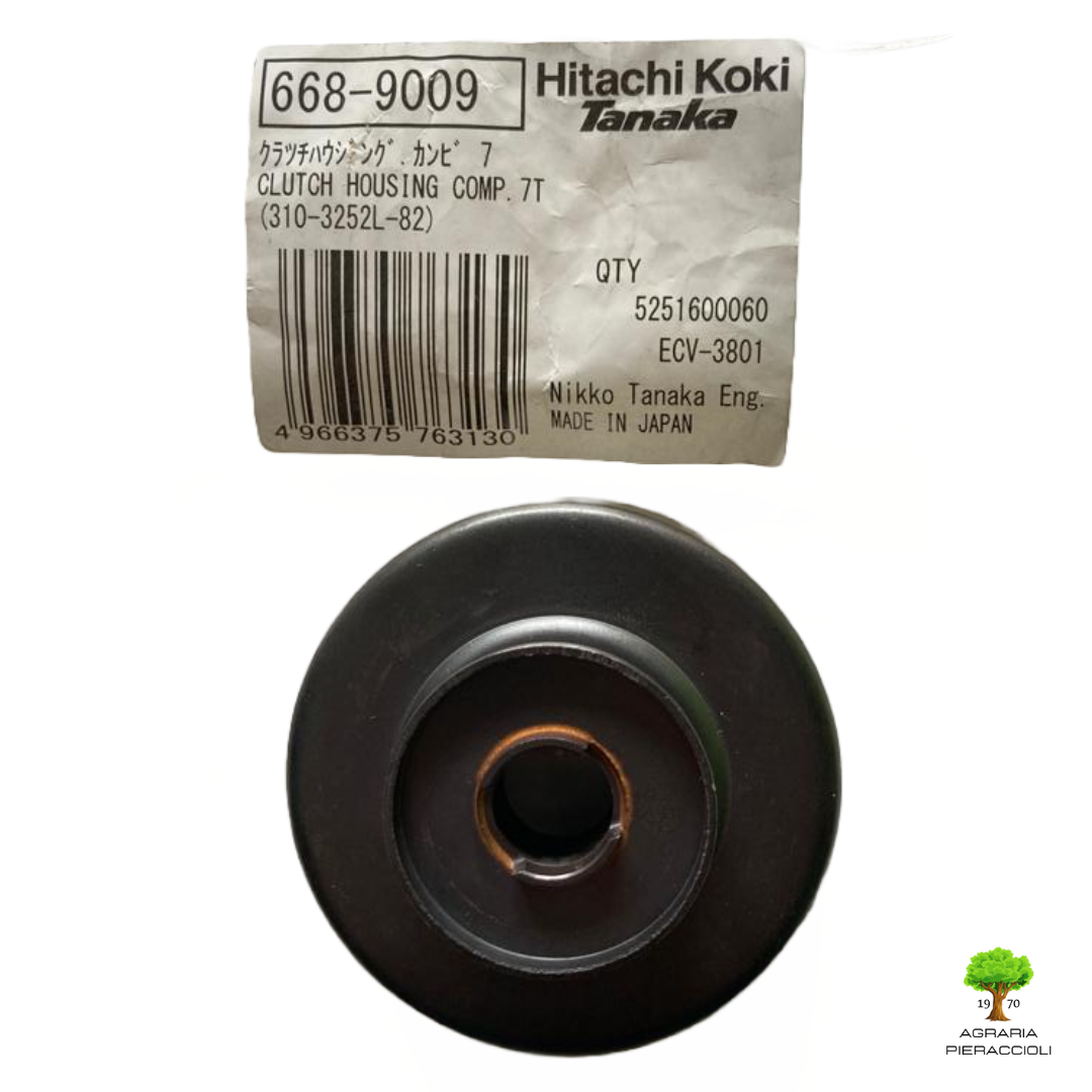 CAMPANA FRIZIONE 6689009 MOTOSEGA HITACHI CS38EK-EL CS45EL TANAKA ECV3801 45010