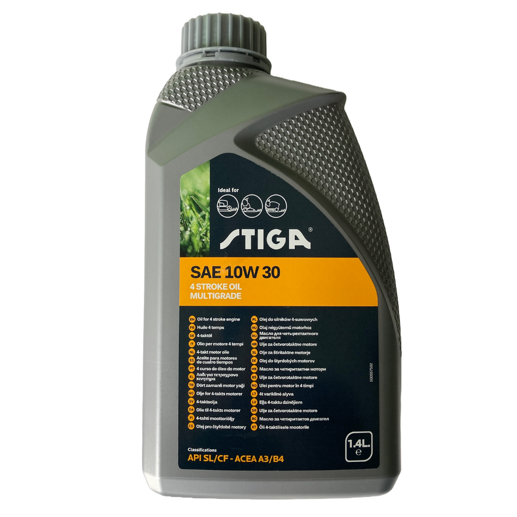 STIGA OLIO PER MOTORI 4 TEMPI BRIGGS & STRATTON LONCIN etc 1,4Lt SAE 10W-30 TOP0
