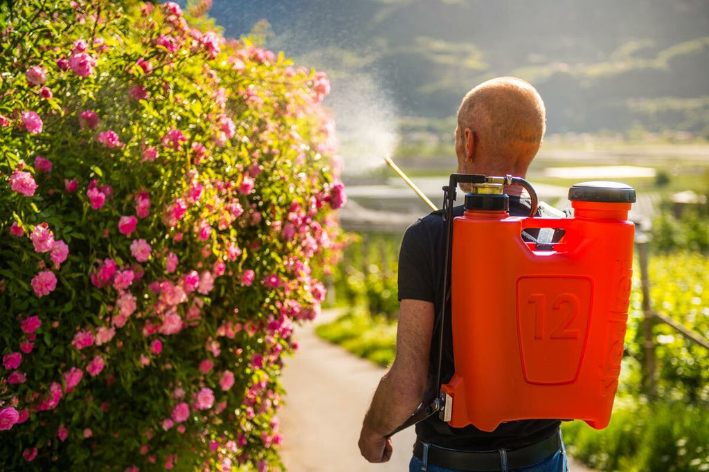 POMPA A PRESSIONE A ZAINO 12L STOCKER 243 NEBULIZZATORE PER IRRORAZIONE MANUALE1