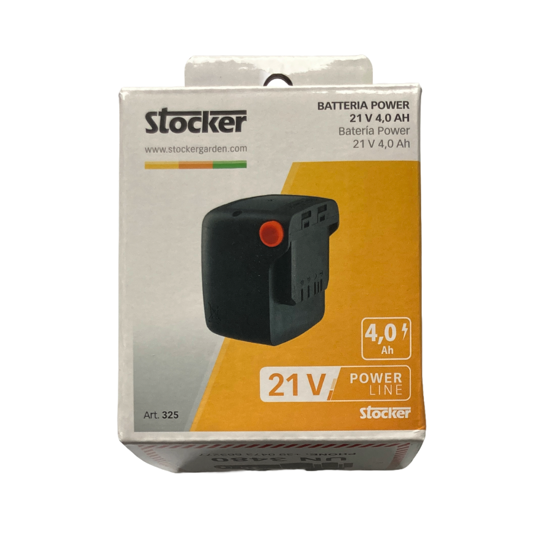 STOCKER BATTERIA ORIGINALE MAGMA SYSTEM 21V 4Ah FORBICE PER MOTOSEGA GEYSER 25L7