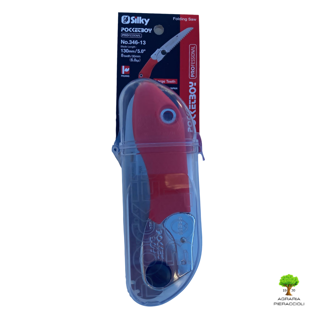 SEGA PIEGHEVOLE SILKY POCKETBOY 130-8 LUNGA 130mm TAGLIO Ø65mm 8 DENTI PER 30mm2