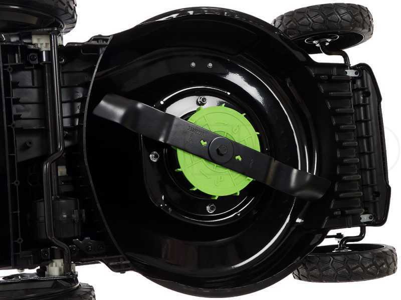 TOSAERBA RASAERBA GREENWORKS GD40LM46SP SEMOVENTE 40V SOLO CORPO MACCHINA4