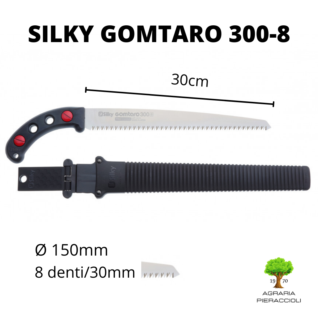 SEGHETTO SEGA FISSO PROFESSONALE SILKY GOMTARO 300-8 LAMA 300MM C/CUSTODIA0
