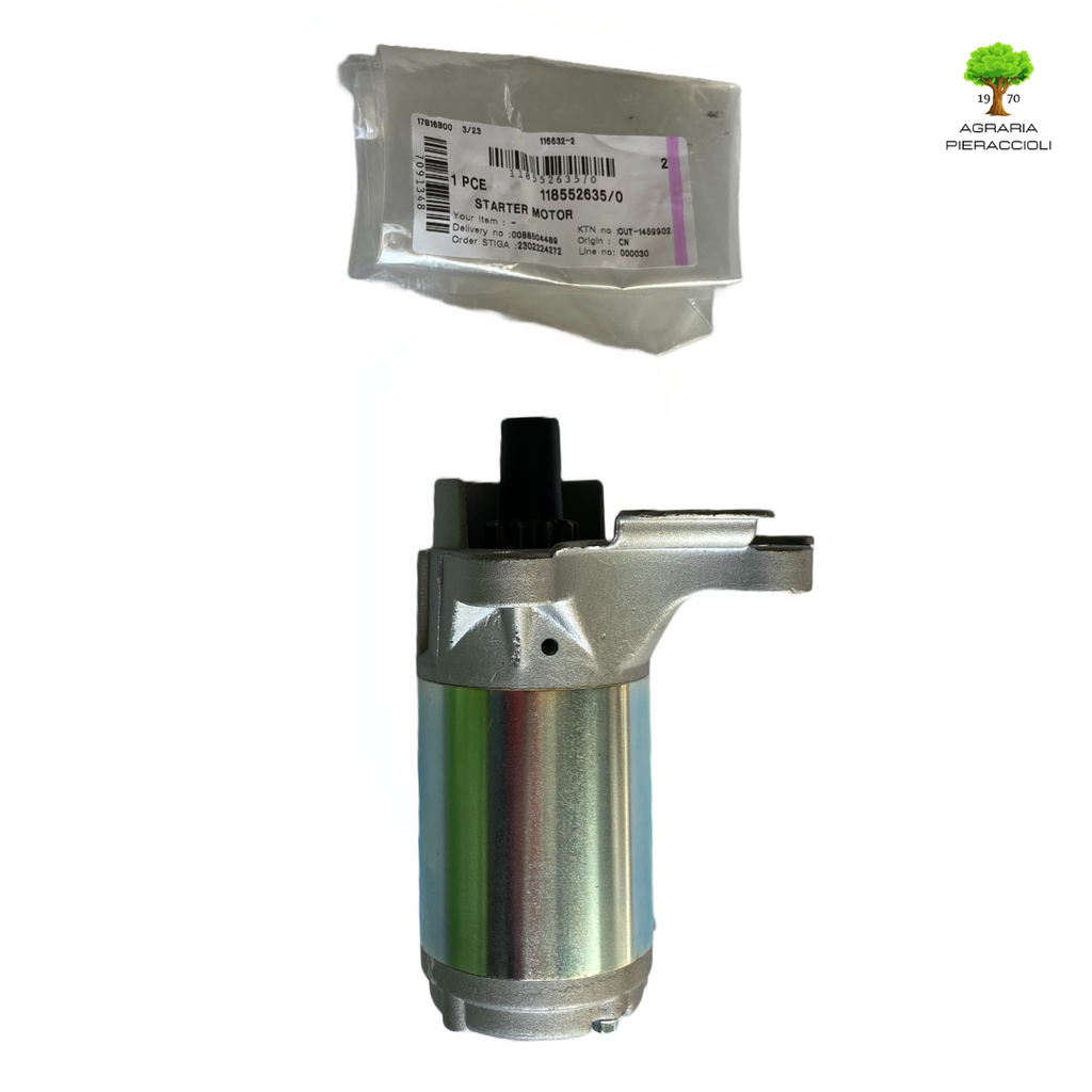 MOTORINO AVVIAMENTO ORIGINALE TRATTORINI  STIGA ALPINA CASTELGARDEN MOT. LONCIN5