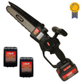 LISAM SG21  MOTOSEGA POTATORE SEGHETTO POTATURA  600W COMPLETA DI 2 BATTERIE 4Ah0