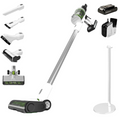 GREENWORKS SCOPA ASPIRAPOLVERE A BATTERIA 24V SENZA FILI + PIANTANA +6 ACCESSORI0