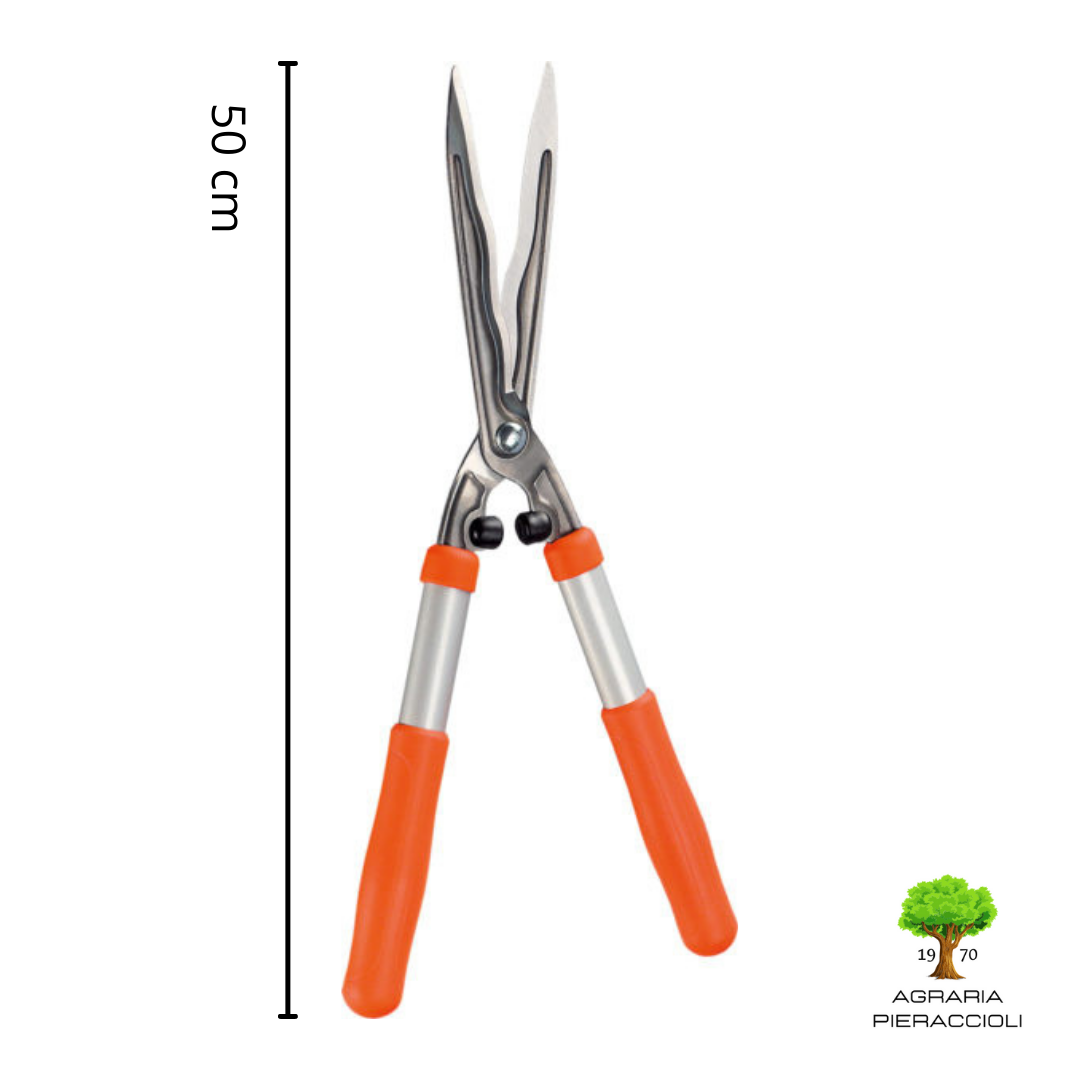 CESOIE FORBICE TAGLIASIEPI HOBBY 50 STOCKER 20015 LUNGHEZZA 50cm LAME ONDULATE0