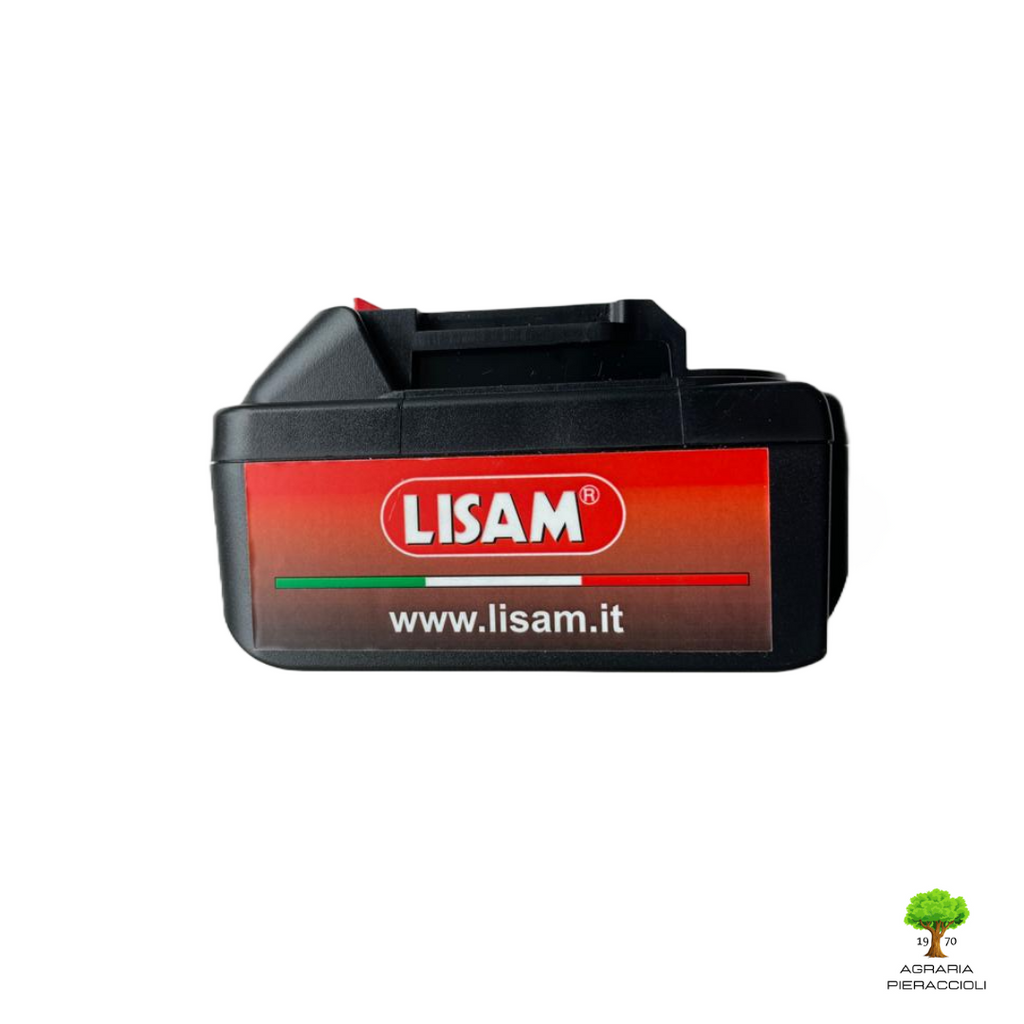 BATTERIA A1923 ORIGINALE LISAM 18V 4Ah PER MOTOSEGA ELETTROSEGA LISAM SG21 SG182