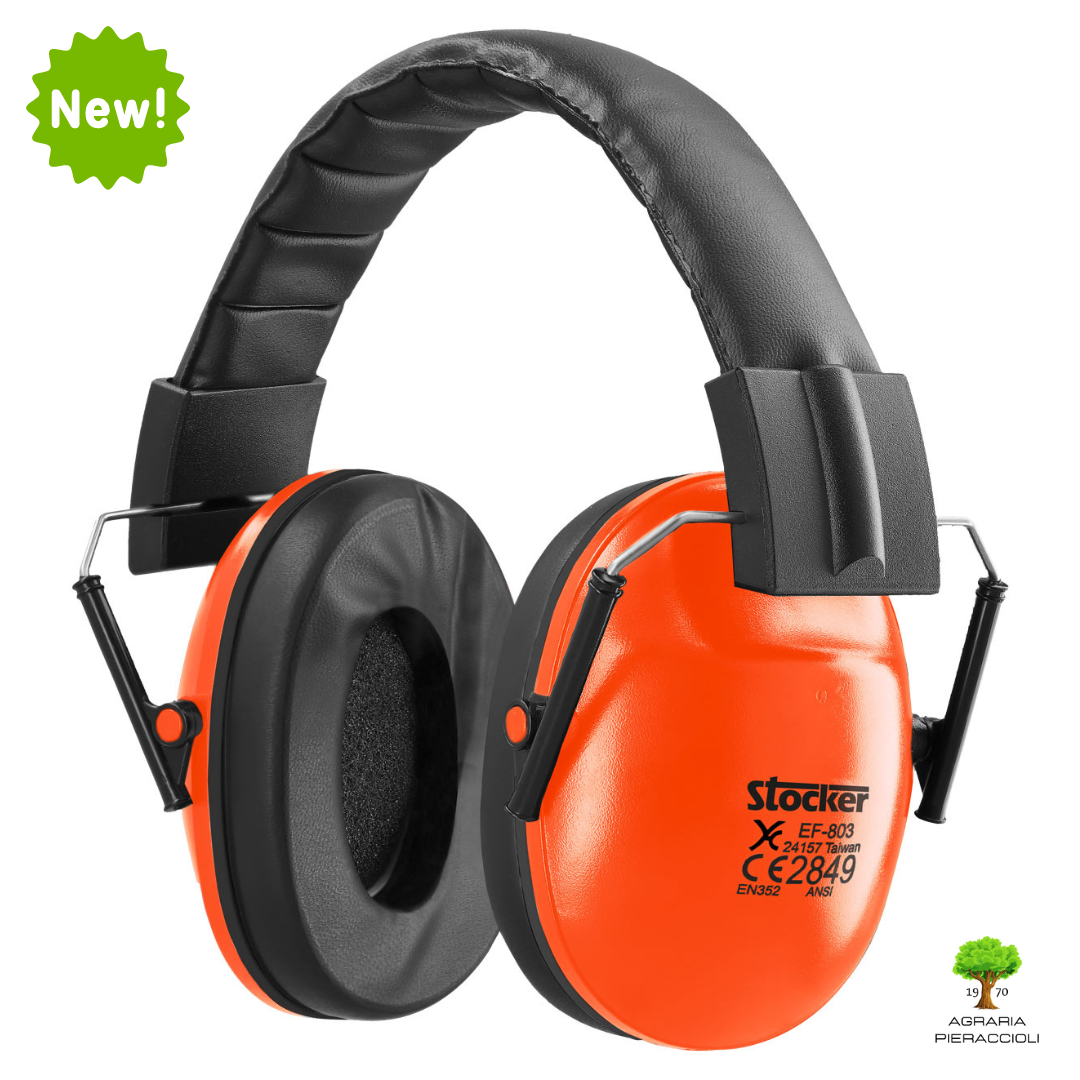 STOCKER CUFFIE ANTIRUMORE PER DECESPUGLIATORE MOTOSEGHE TIPO MAGMA E-100 150 2000