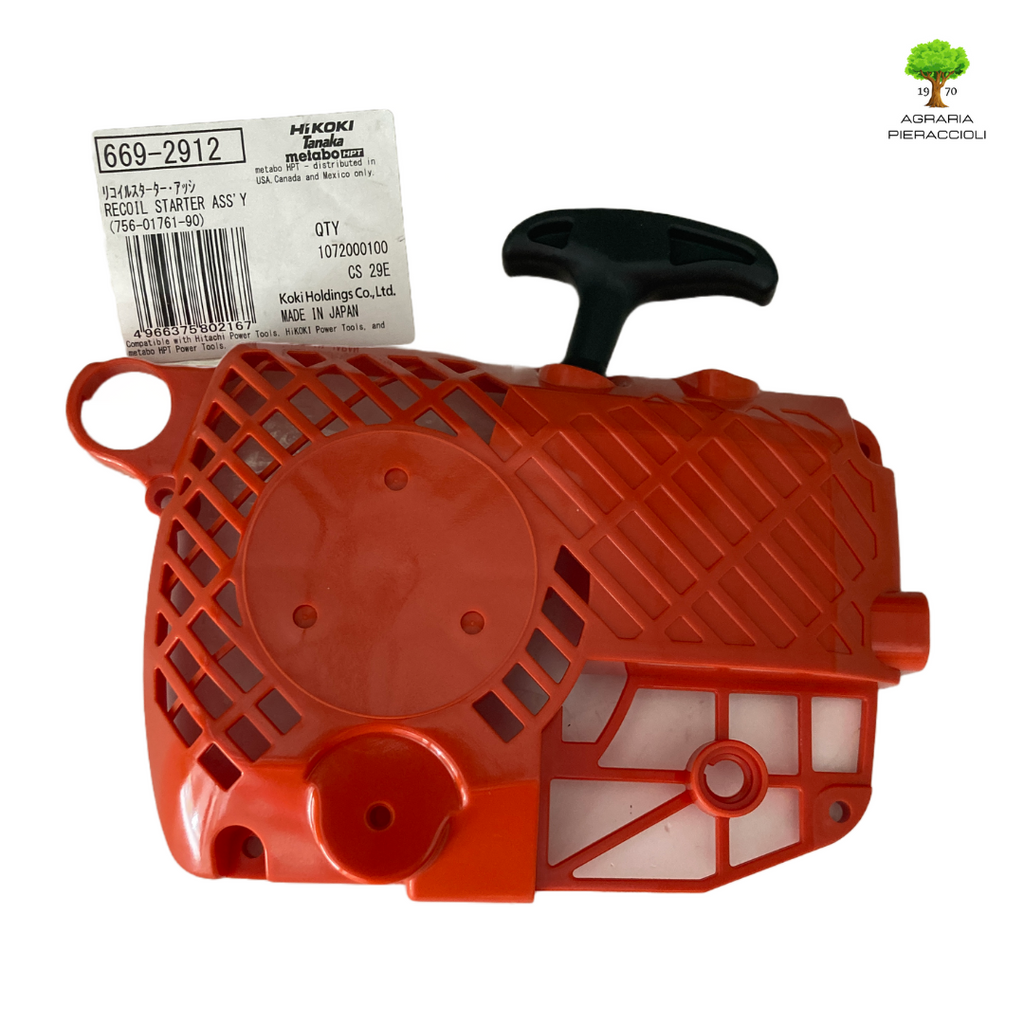 AVVIAMENTO COMPLETO HITACHI 6692912 MOTOSEGA HITACHI CS25EC TANAKA TCS28012