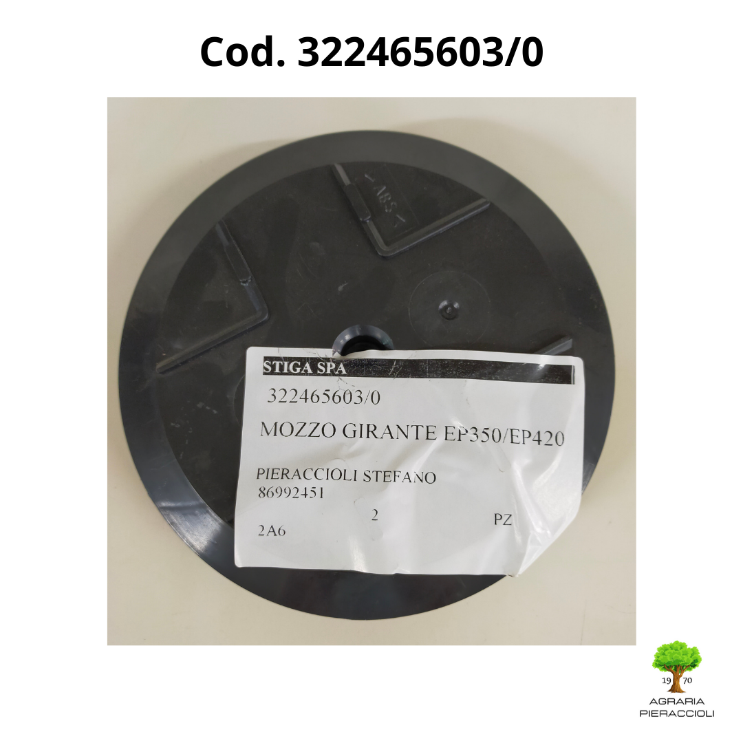 MOZZO PORTALAMA EP350/EP420 RICAMBIO TOSAERBA ORIGINALE STIGA ALPINA 322465603/01