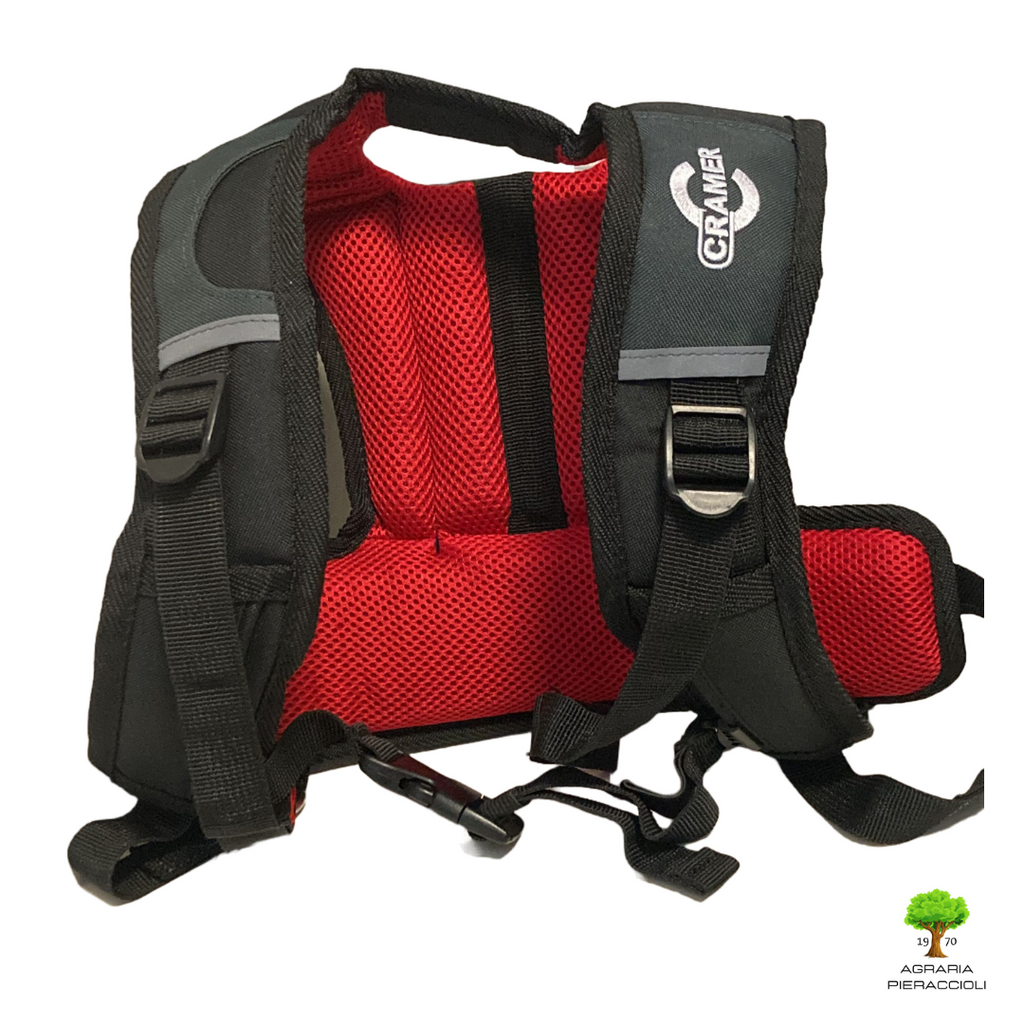 MOTOSEGA PROFESSIONALE 82V CRAMER 82TCS15 CON ZAINO E KIT BATTERIA 2,5Ah5
