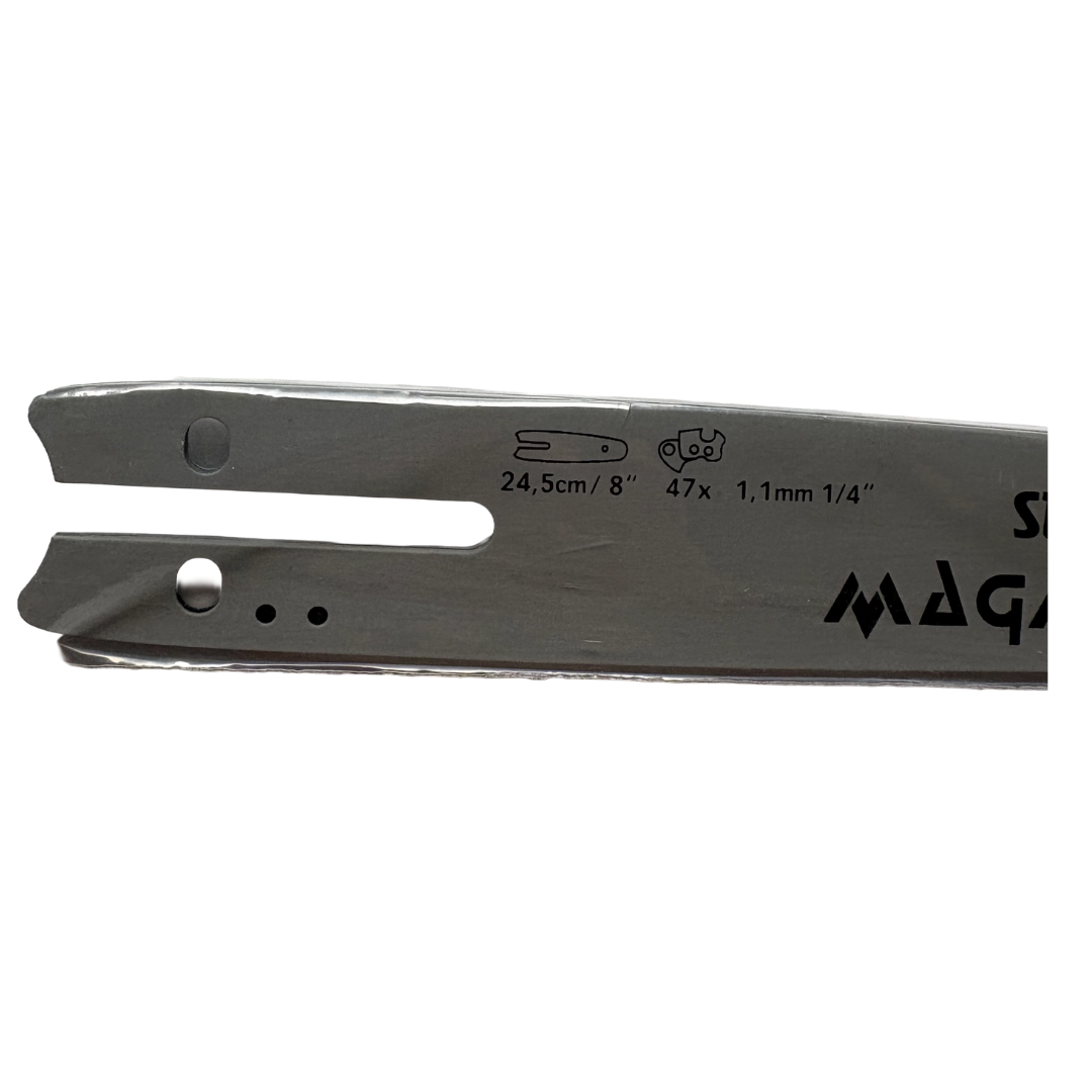 STOCKER BARRA LAMA ORIGINALE PER MAGMA E-200 LA 24,5cm 47E SPESS 1,1mm 1/4"3