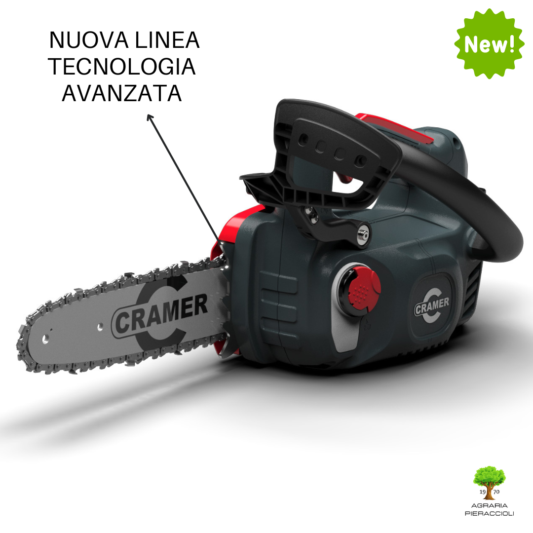 MOTOSEGA A BATTERIA 82V CRAMER 82TCS15 CON ZAINO PORTA BATTERIA - SENZA BATTERIA1