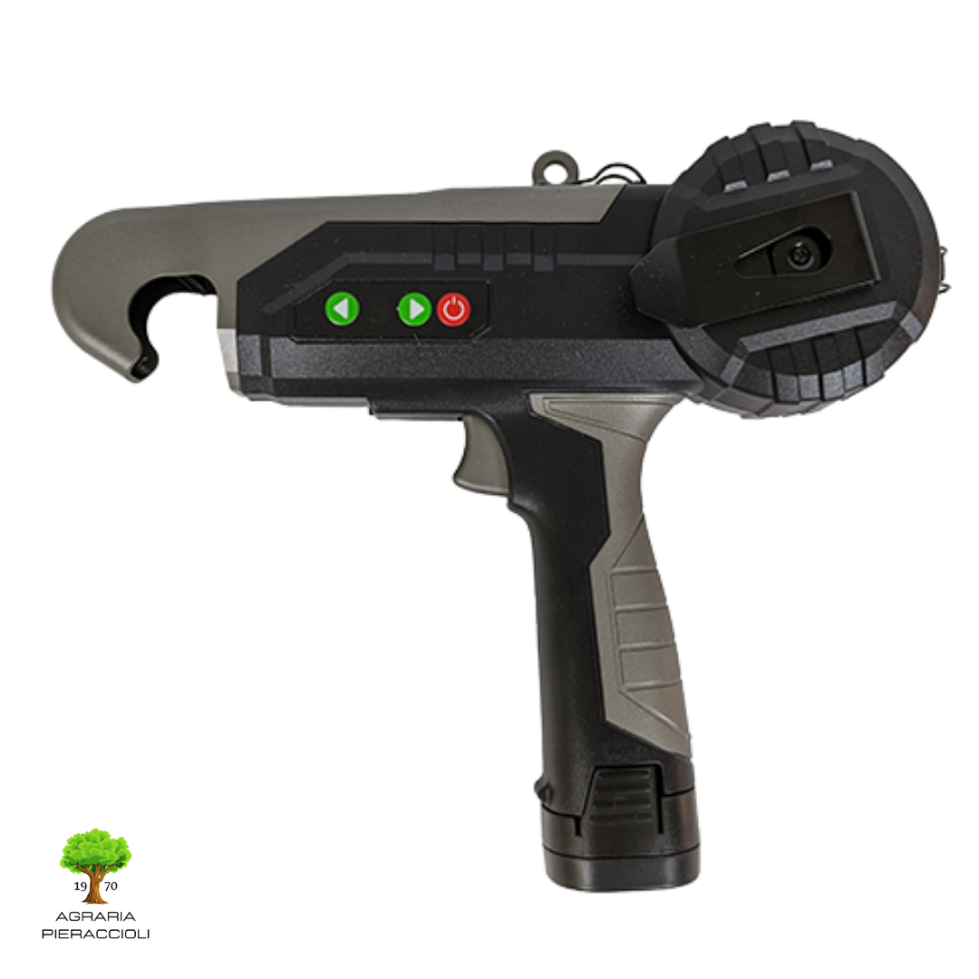 LEGATRICE A BATTERIA LISAM LG25 Ø25cm CON 2 BATTERIE PINZATRICE + BOBINE OMAGGIO3