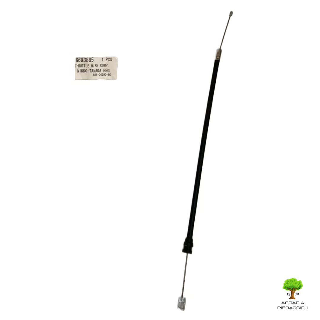 CAVO ACCELERATORE CORTO DECESPUGLIATORE HITACHI ZAINO CG47EF (L) 66938853