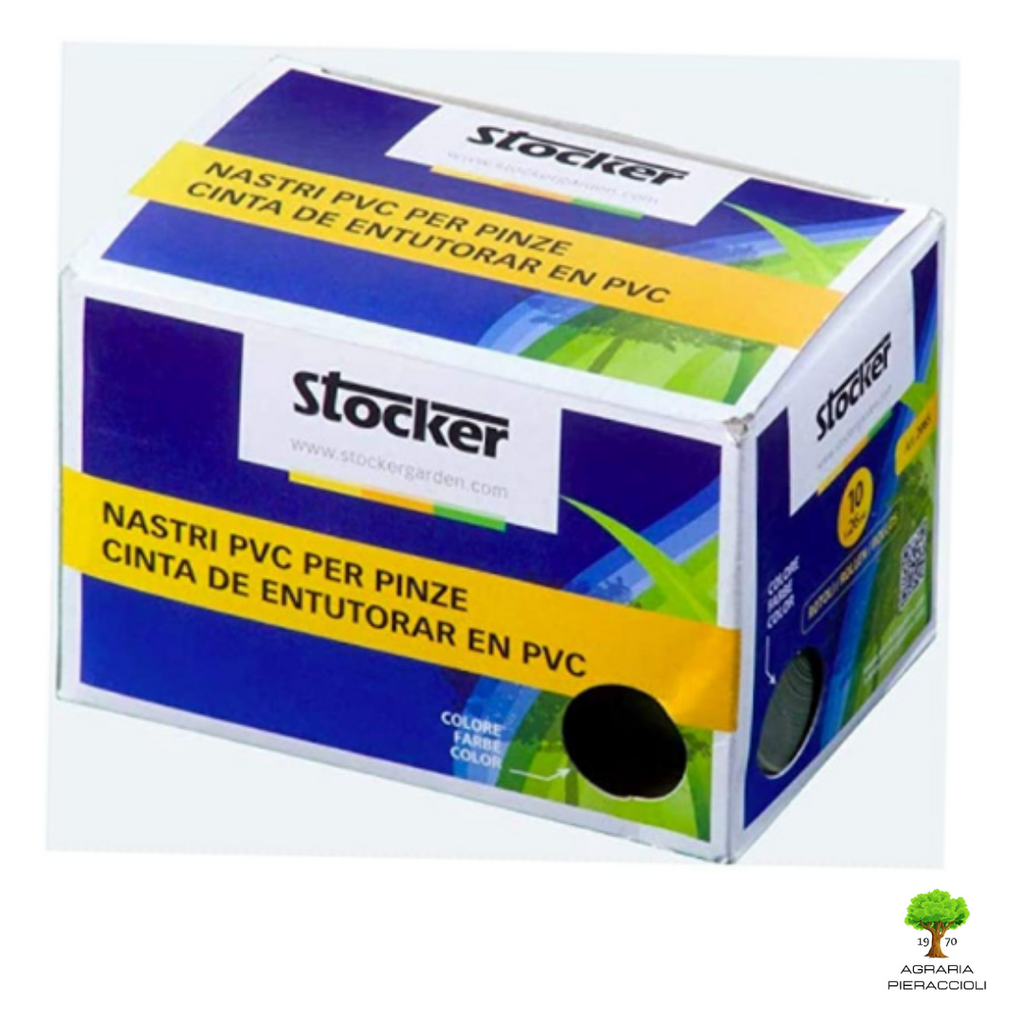 STOCKER NASTRO VERDE PVC PER PINZA LEGATRICE PINZATRICE STOCKER 10 ROTOLI X CONF1