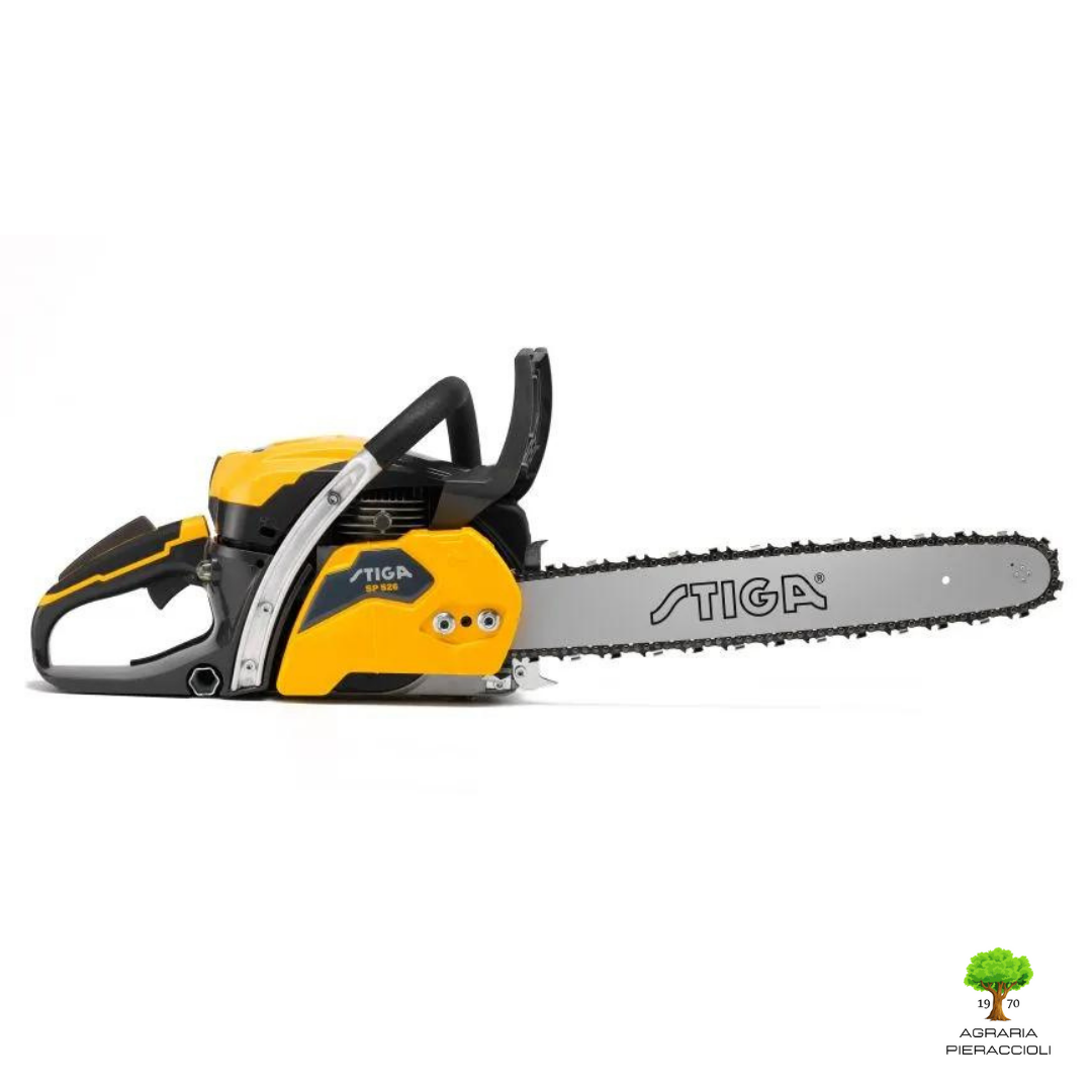 MOTOSEGA SCOPPIO STIGA CS 755 18" 52cc 2.3kW LAMA 45cm VELOCITA' CATENA 23,1 m/s0