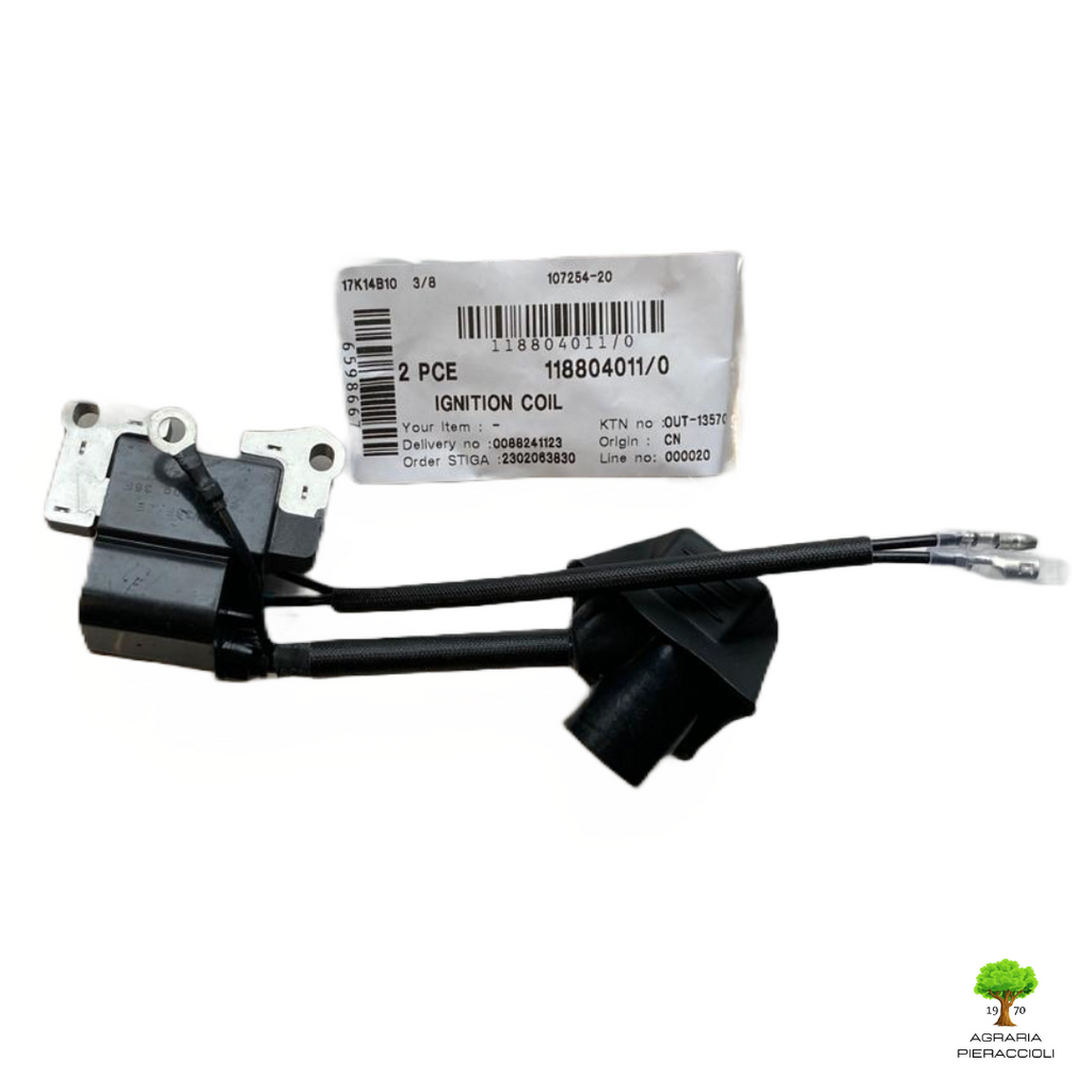 BOBINA ELETTRONICA 118804011 DECESPUGLIATORI STIGA ALPINA CASTELGARDEN SBC ABR1