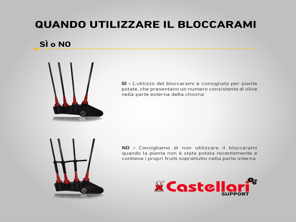 CASTELLARI FERMA ASTINE BLOCCARAMI RICAMBIO ORIGINALI SBATTITORI ABBACCHIATORI4