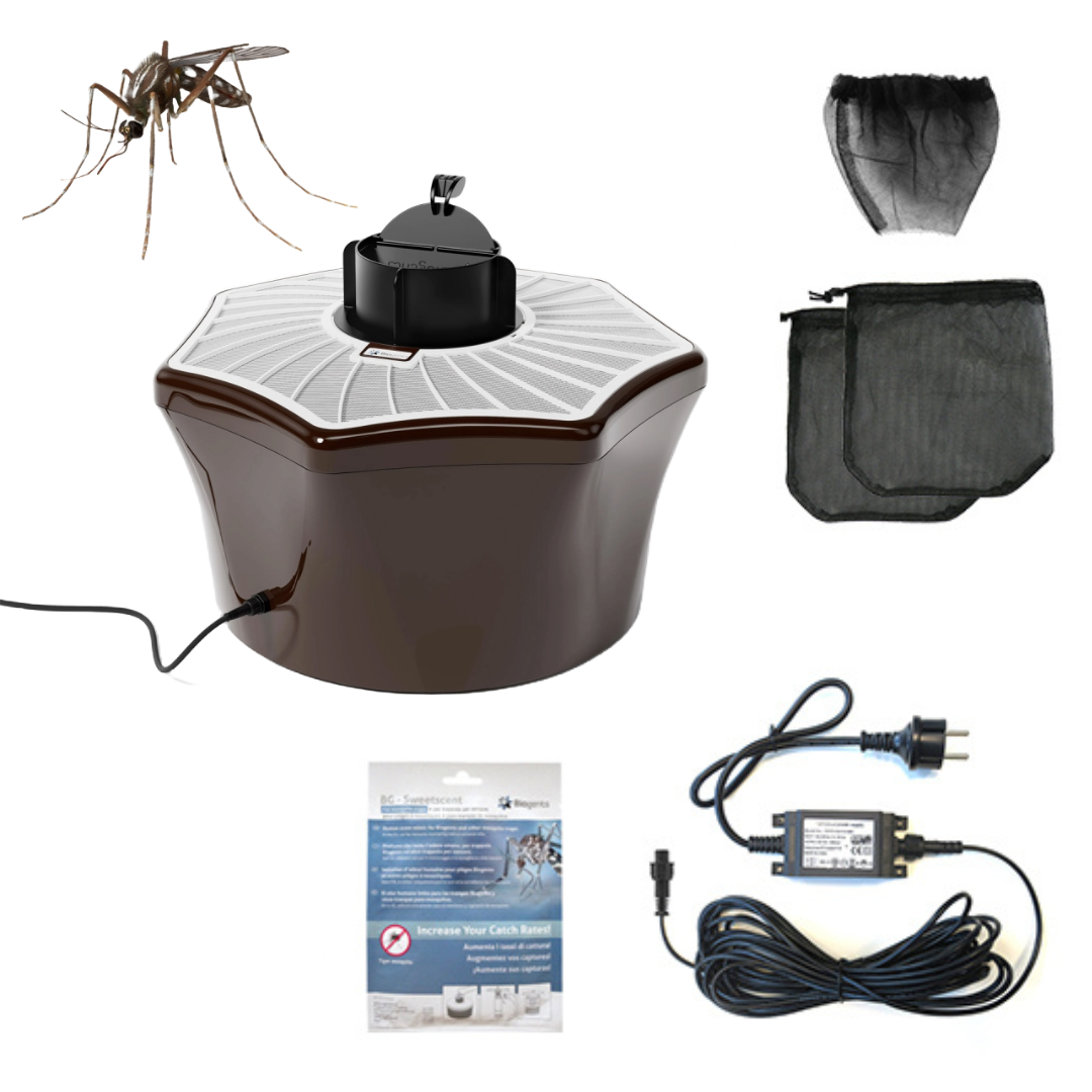 BIOGENTS BG-MOSQUITAIRE TRAPPOLA ANTIZANZARE ZANZARA DA ESTERNO COPERTURA 300MQ10