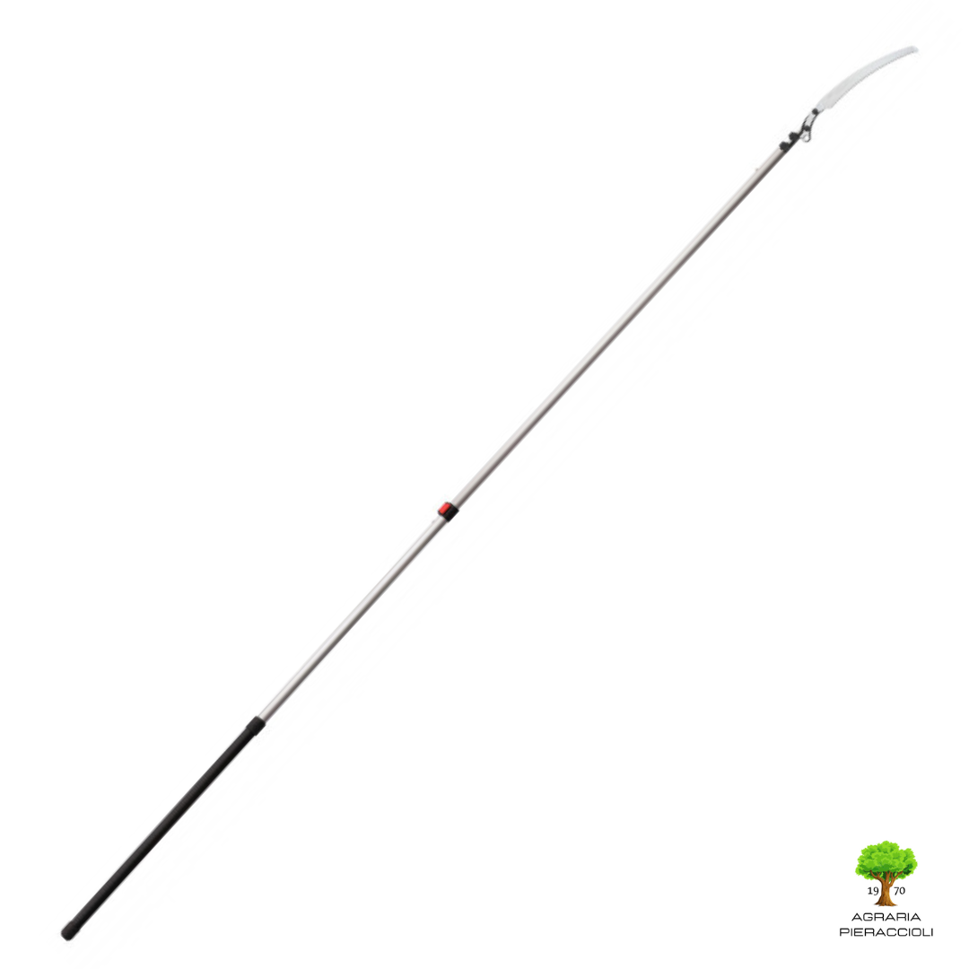 SEGA SEGHETTO SILKY ZUBAT 1800 TELESCOPICO  POTATURA 235-385cm LAMA 33cm JAPAN1